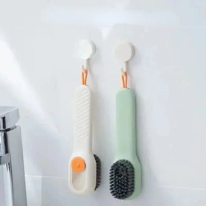 Multifunction Cleaning Shoe Brush Soft Automatic Liquid Shoe Brush Long Handle Liquid Clothes Brush Household Cleaning Tools